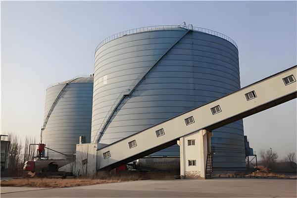阿拉尔钢板库和大型钢板库建造方式不同之处